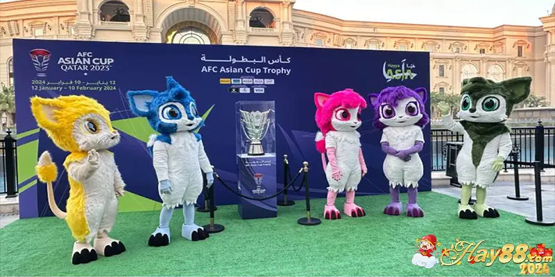 Gia đình Saboog - Linh vật đại diện cho giải châu Á AFC Asian Cup 2023